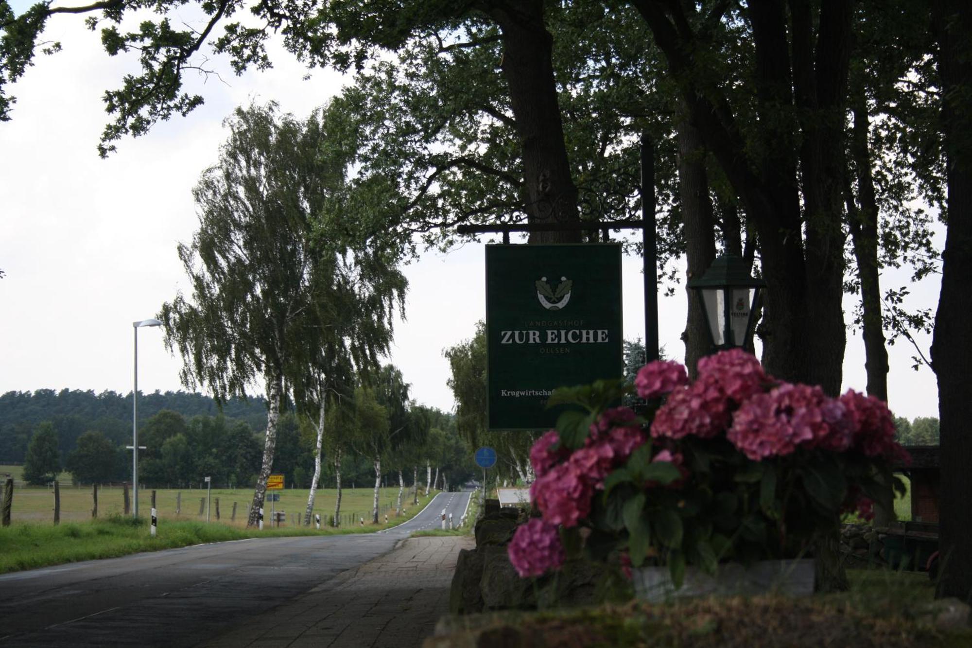 Landgasthof Zur Eiche Hanstedt Exterior foto